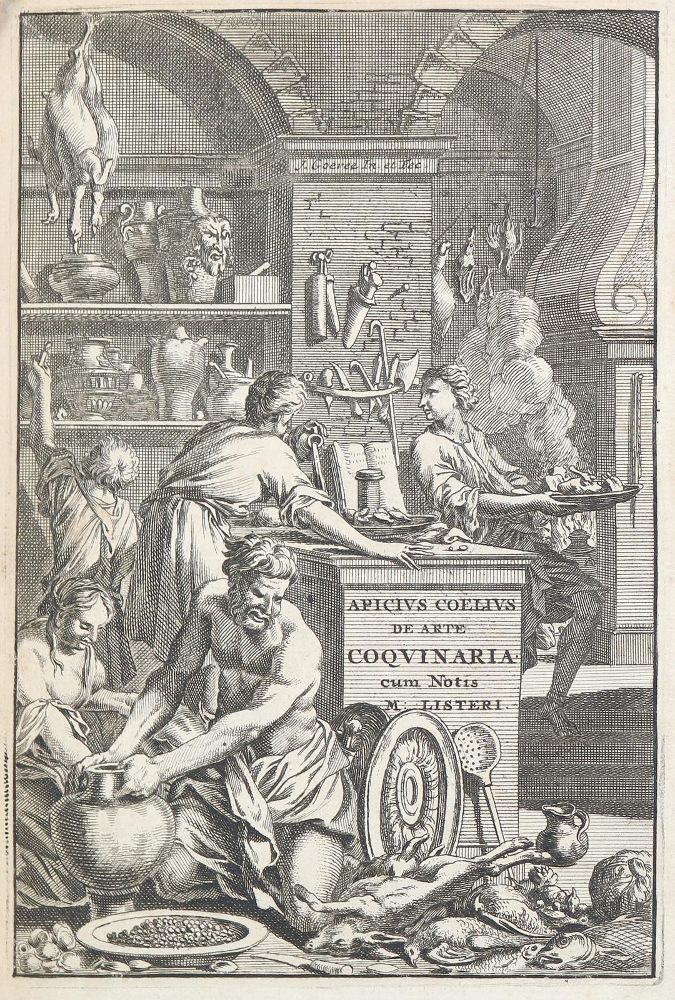 Große Abbildung Nr.2: 140-1050 Apicius,C.: (Küche und Haushalt, Kochbücher)