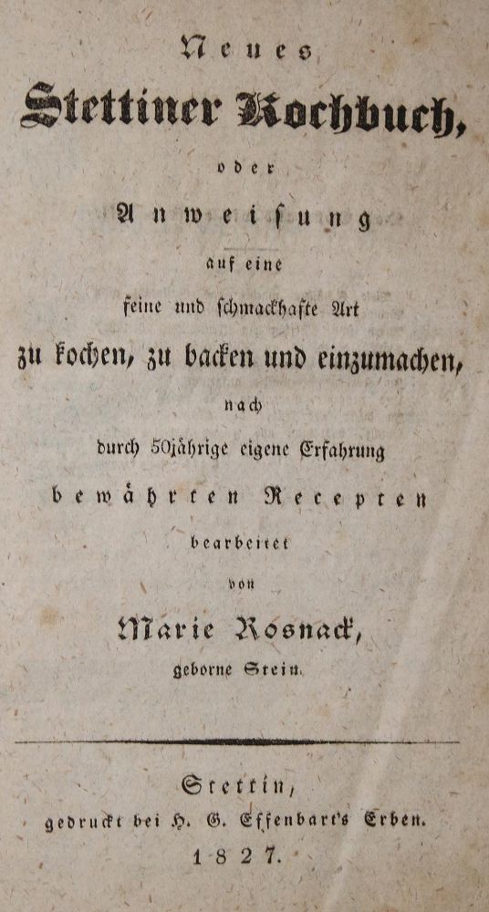 Große Abbildung Nr.1: 140-1056 Rosnack,M.: (Küche und Haushalt, Kochbücher)