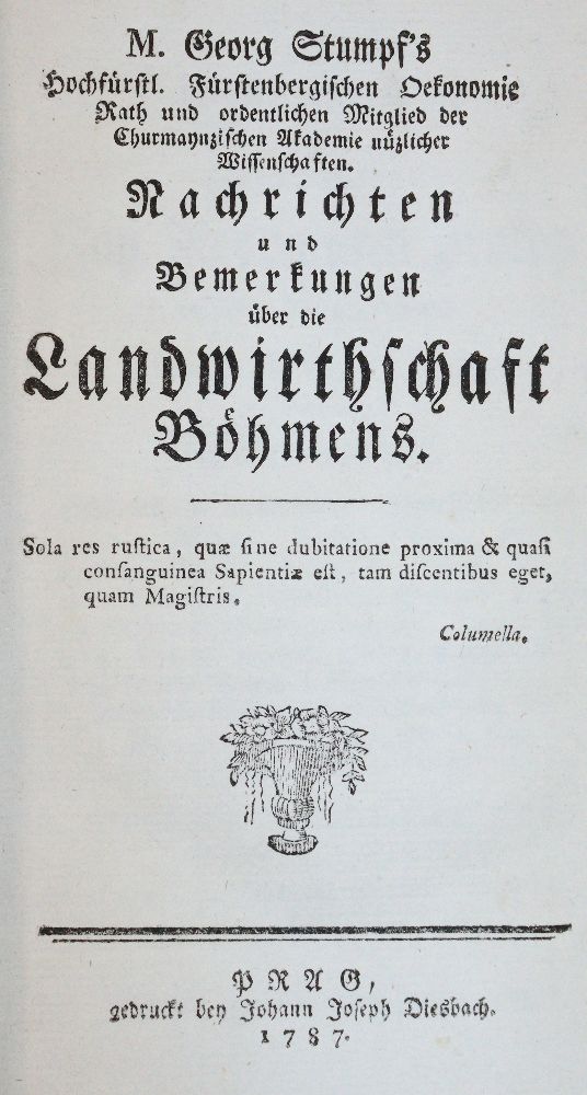 Große Abbildung Nr.1: 140-1065 (Pfeiffer,J.F.v.).: (Land- und Forstwirtschaft, Forstwirtschaft)