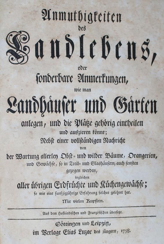 Große Abbildung Nr.1: 140-1067 (Court van der Voort,P.).: (Land- und Forstwirtschaft, Garten)