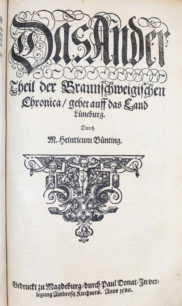 Große Abbildung Nr.810: 140-108 Bünting,H.: (Alte Drucke, Handschriften und Theologie)