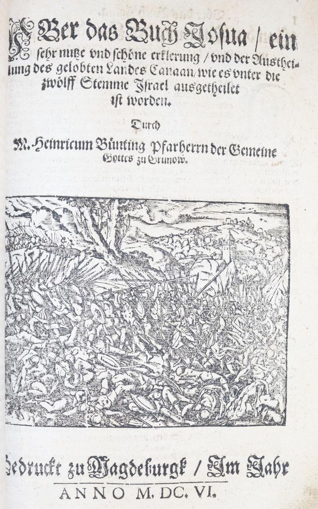 Große Abbildung Nr.87: 140-108 Bünting,H.: (Alte Drucke, Handschriften und Theologie)