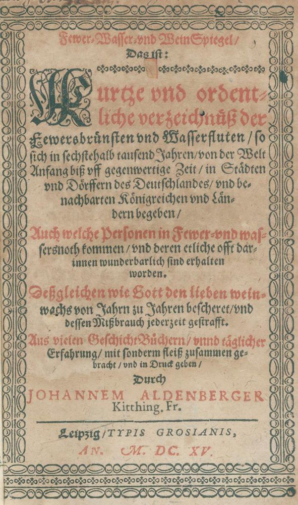 Große Abbildung Nr.1: 140-1092 Aldenberger (Altenberger),J.: (Land- und Forstwirtschaft, Wein und Weinbau)