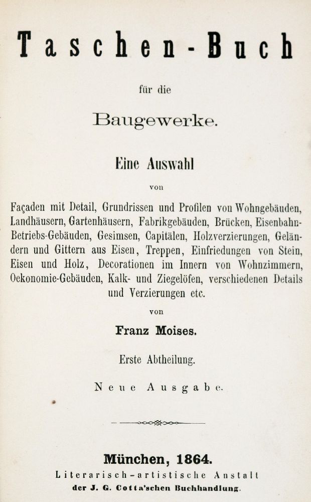 Große Abbildung Nr.1: 140-1106 Moises,F.: (Architektur)