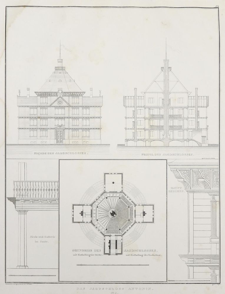 Große Abbildung Nr.4: 140-1107 Schinkel,K.F.: (Architektur)