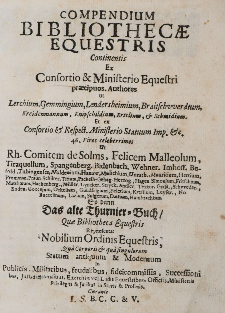 Große Abbildung Nr.1: 140-111 (Burgermeister,J.S.).: (Alte Drucke, Handschriften und Theologie)