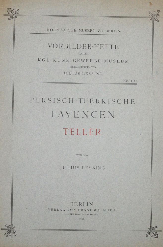 Große Abbildung Nr.3: 140-1143 Lessing,J.: (Kunstwissenschaft)