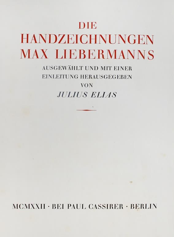 Große Abbildung Nr.1: 140-1144 Elias,J.(Hrsg.).: (Liebermann)