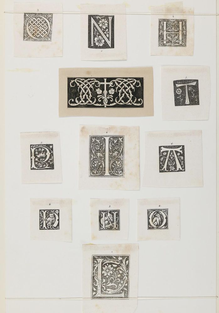 Große Abbildung Nr.1: 140-1188 Konvolut: (Druckkunst)