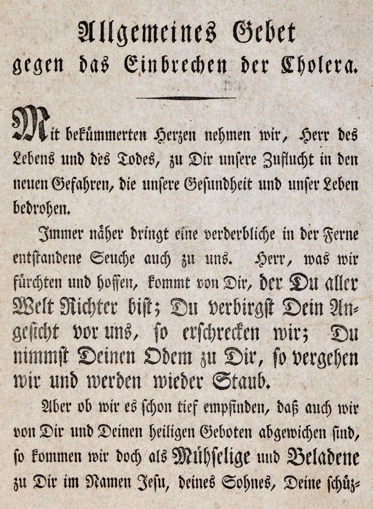 Große Abbildung Nr.2: 140-1197 Circulare: (Einblattdrucke u. Flugschriften, Medizin)
