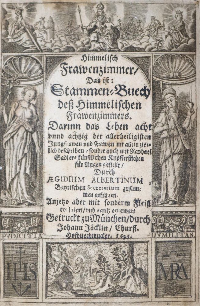 Große Abbildung Nr.1: 140-12 Albertinus,A.: (Alte Drucke, Handschriften und Theologie)