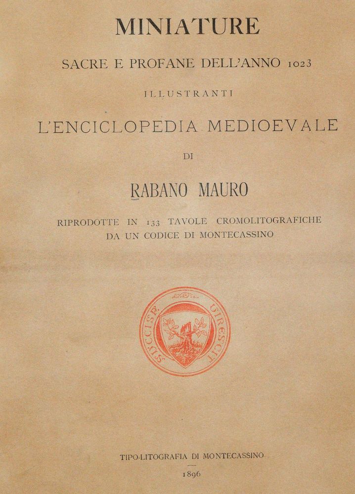 Große Abbildung Nr.1: 140-1208 Hrabanus,M.: (Faksimile)