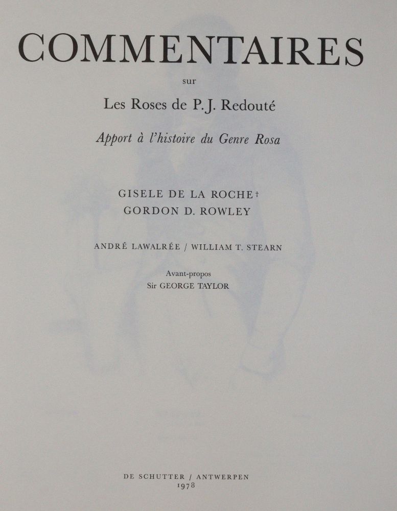 Große Abbildung Nr.1: 140-1212 Redoute,P.J.: (Faksimile)