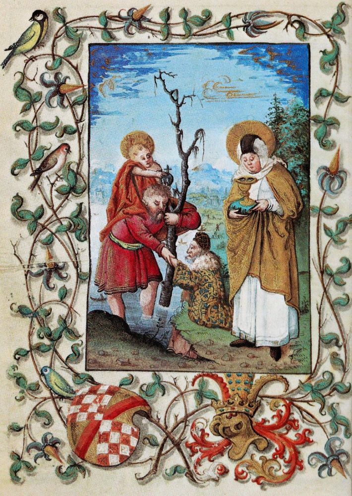 Große Abbildung Nr.2: 140-1215 Stundenbuch: (Faksimile)