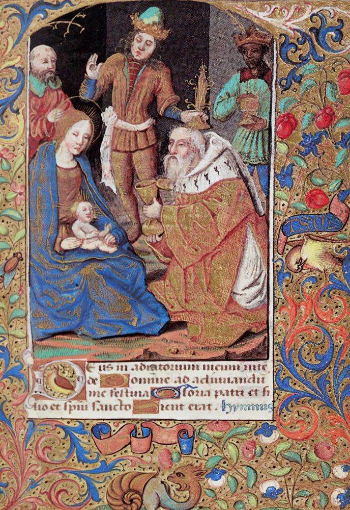 Große Abbildung Nr.3: 140-1215 Stundenbuch: (Faksimile)