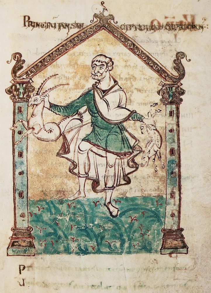 Große Abbildung Nr.1: 140-1217 Wandalbert von Prüm.: (Faksimile)