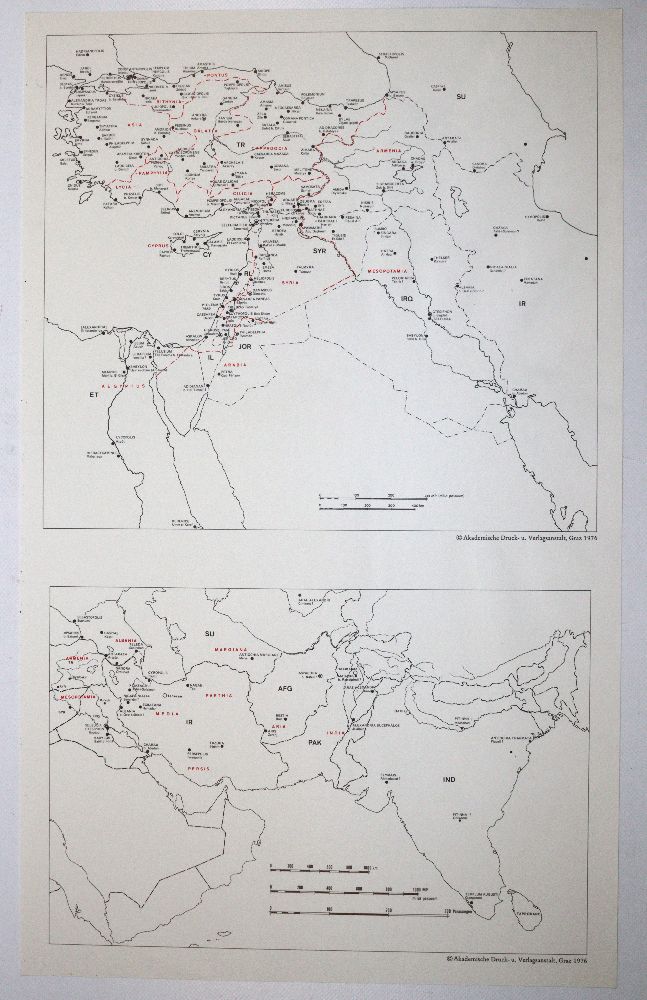 Große Abbildung Nr.3: 140-1223 Tabula Peutingeriana.: (Kartographie)