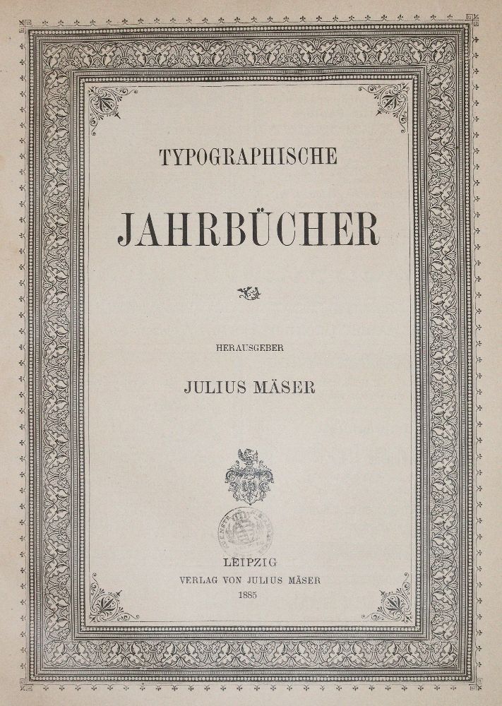 Große Abbildung Nr.1: 140-1259 Mäser,J. (Hrsg.).: (Typographie und Kalligraphie)