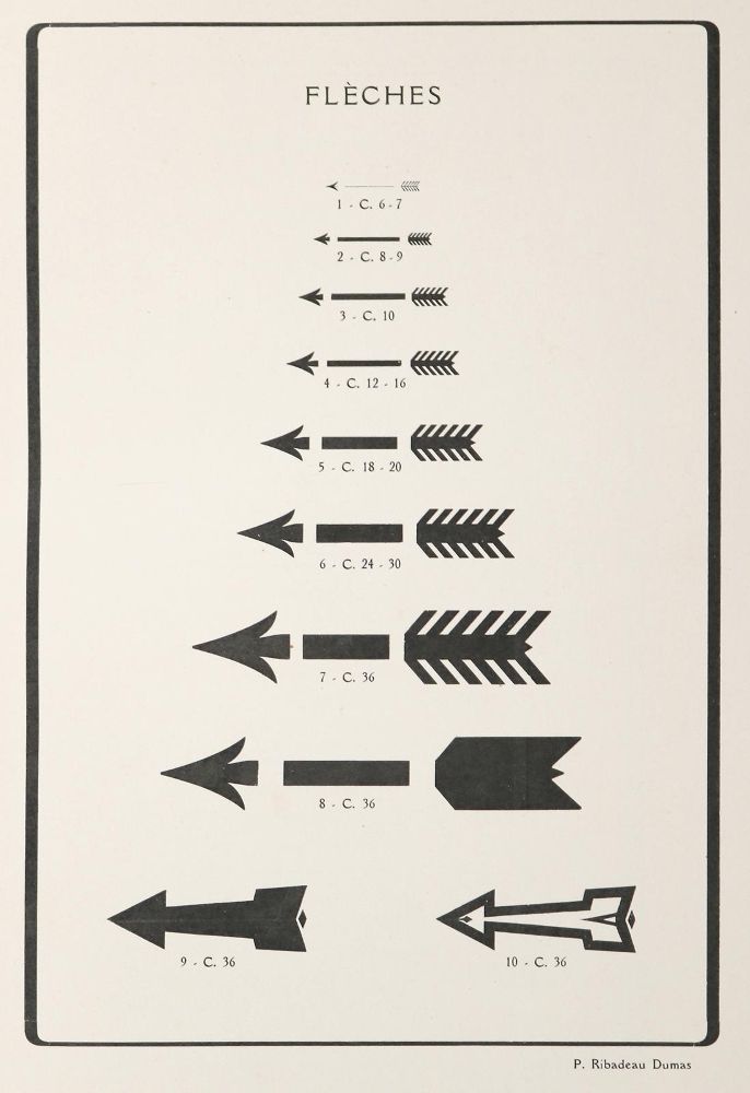 Große Abbildung Nr.1: 140-1260 Ribadeau Dumas,P.: (Typographie und Kalligraphie)