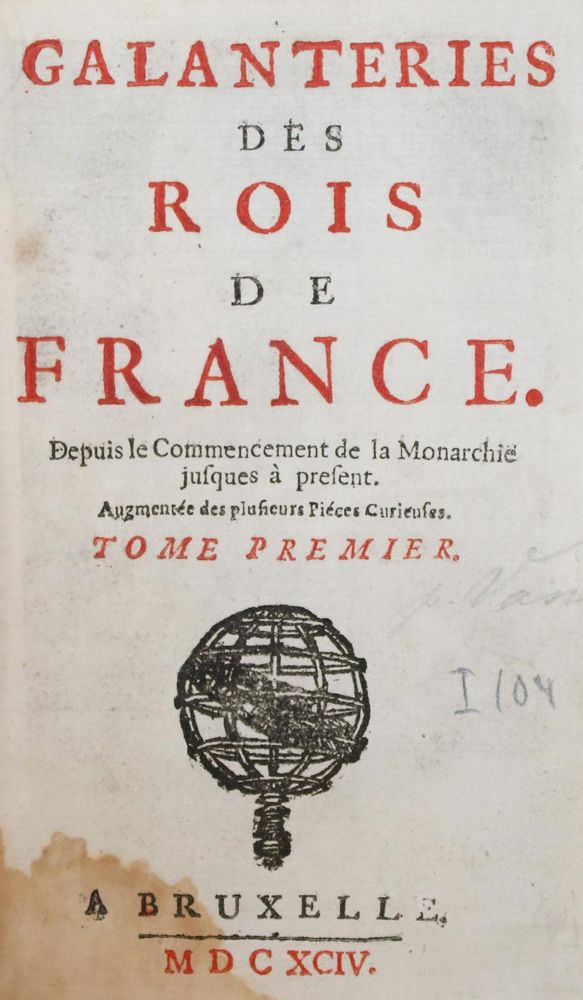 Große Abbildung Nr.1: 140-1284 (Vanel,C.).: (Erotika - Galantes)