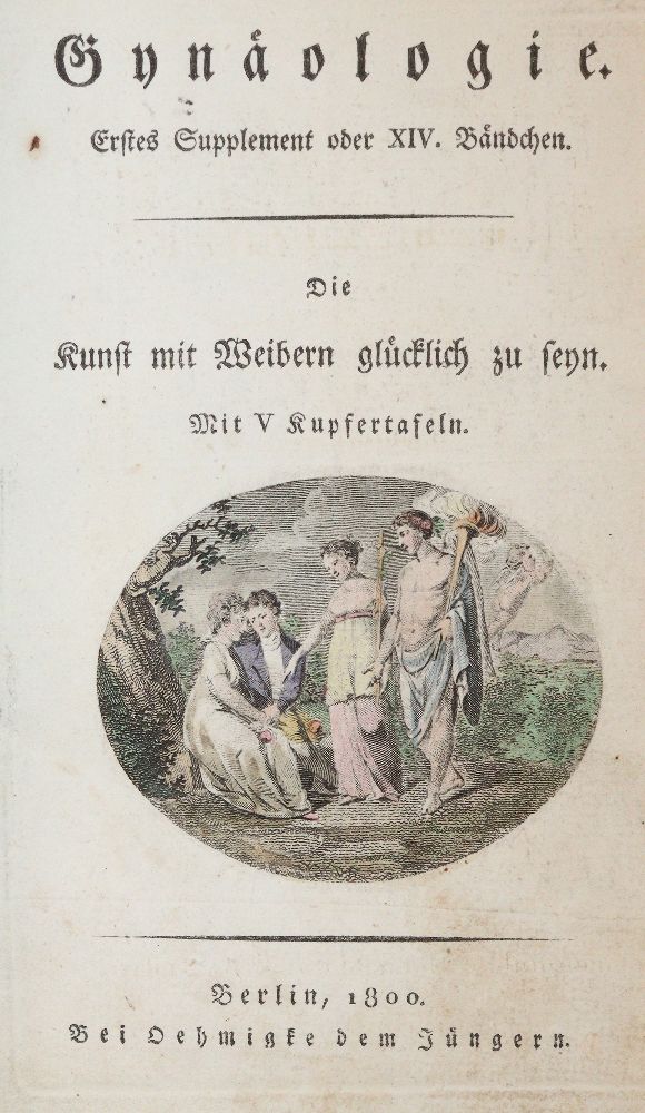 Große Abbildung Nr.2: 140-1286 (Flittner,C.G.).: (Kultur- und Sittengeschichte)