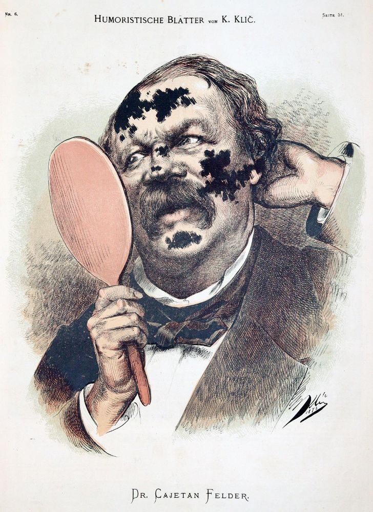 Große Abbildung Nr.1: 140-1290 Sammelband: (Karikatur, Portrait)