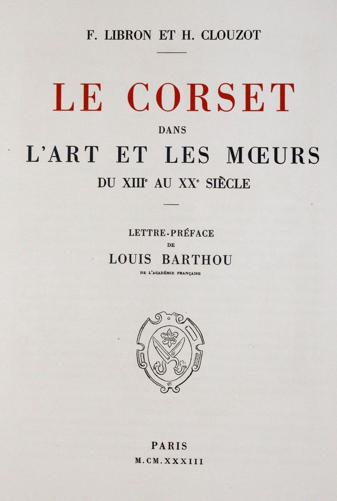 Große Abbildung Nr.1: 140-1295 Libron,F. u. H.Clouzot.: (Mode und Trachten)