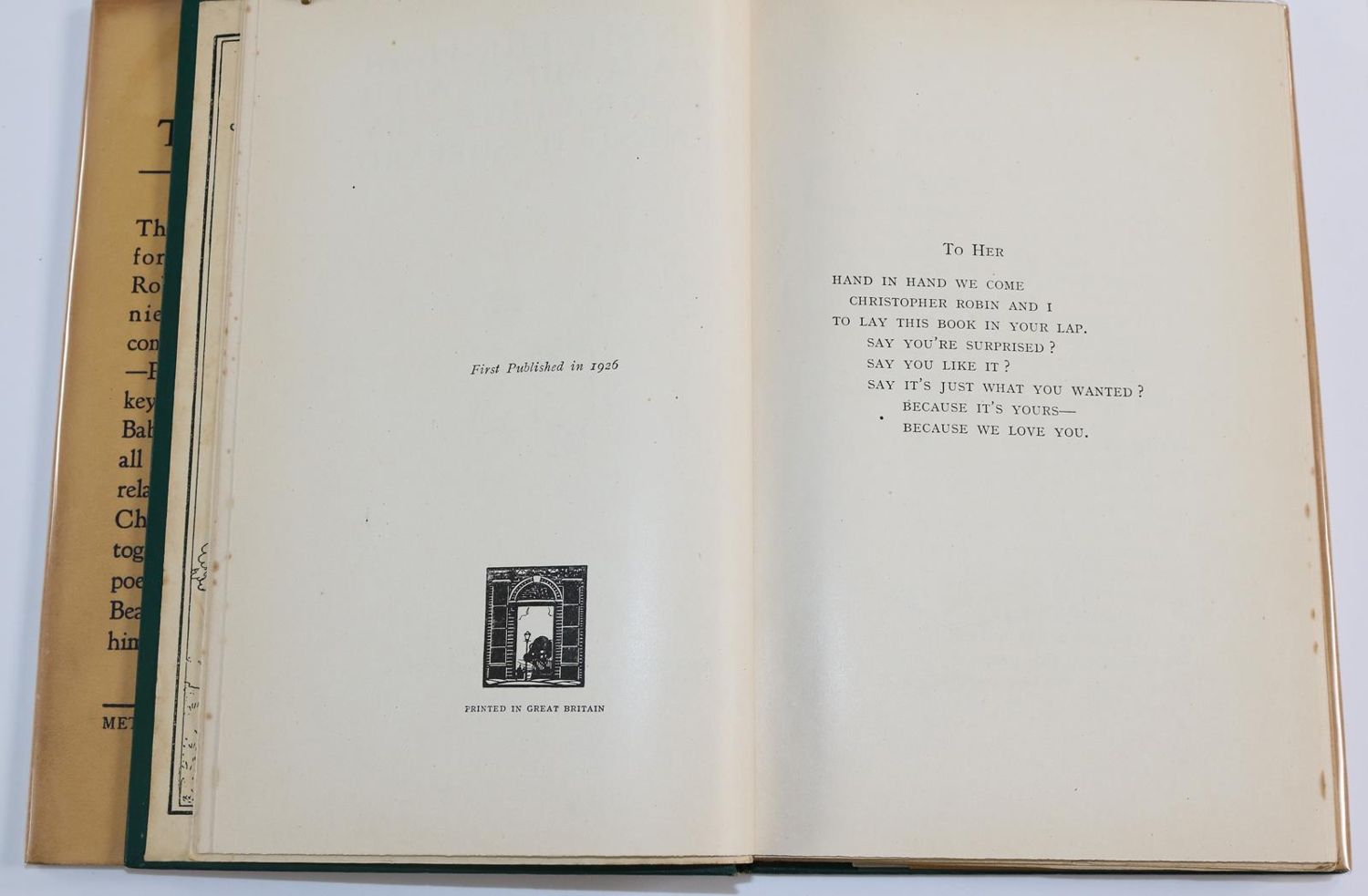 Große Abbildung Nr.4010: 140-1329 Milne,A.A.: (Kinder- und Jugendbücher)