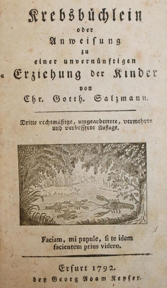 Große Abbildung Nr.3: 140-1336 Salzmann,C.G.: (Pädagogik)