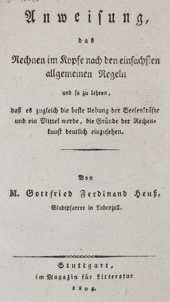 Große Abbildung Nr.1: 140-1337 Sammlung: (Pädagogik)