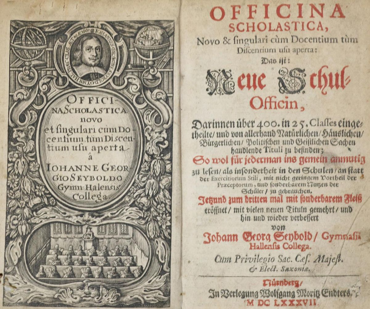 Große Abbildung Nr.1: 140-1338 Seybold,J.G.: (Pädagogik)