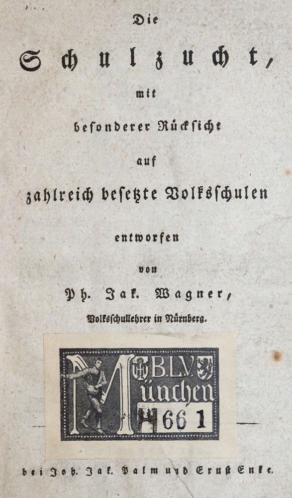 Große Abbildung Nr.11: 140-1340 Wagner,J.J.: (Pädagogik)
