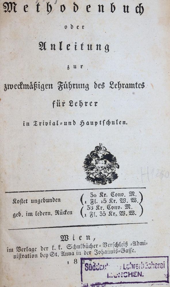 Große Abbildung Nr.13: 140-1340 Wagner,J.J.: (Pädagogik)