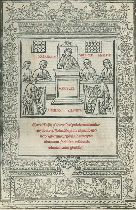 Große Abbildung Nr.1: 140-135 Cicero,M.T.: (Alte Drucke, Handschriften und Theologie)