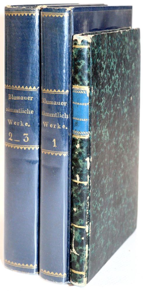 Große Abbildung Nr.2: 140-1367 Blumauer,(J.)A.: (Literatur und illustrierte Bücher bis 19.Jahrhundert)