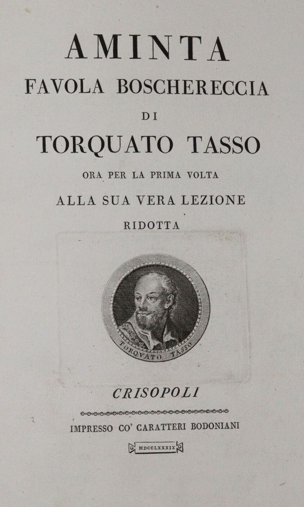Große Abbildung Nr.1: 140-1368 Tasso,T.: (Bodoni)