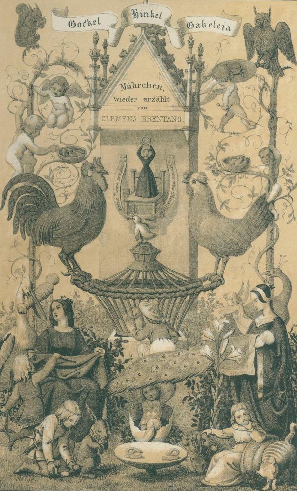 Große Abbildung Nr.1: 140-1372 Brentano,C.v.: (Literatur und illustrierte Bücher bis 19.Jahrhundert)