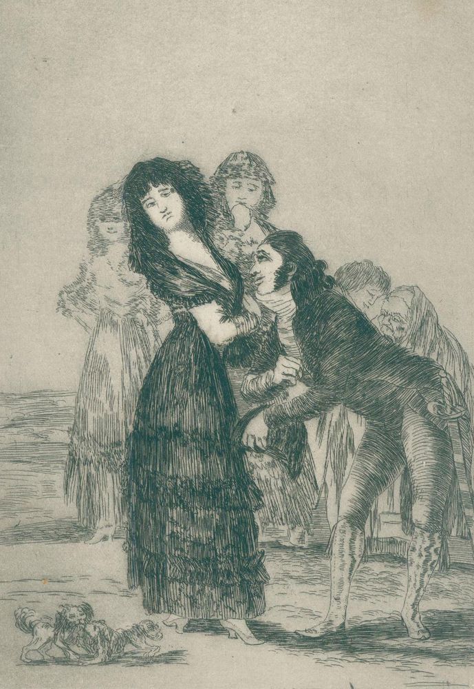 Große Abbildung Nr.1: 140-1422 Goya,F.de.: (Literatur und illustrierte Bücher bis 19.Jahrhundert)