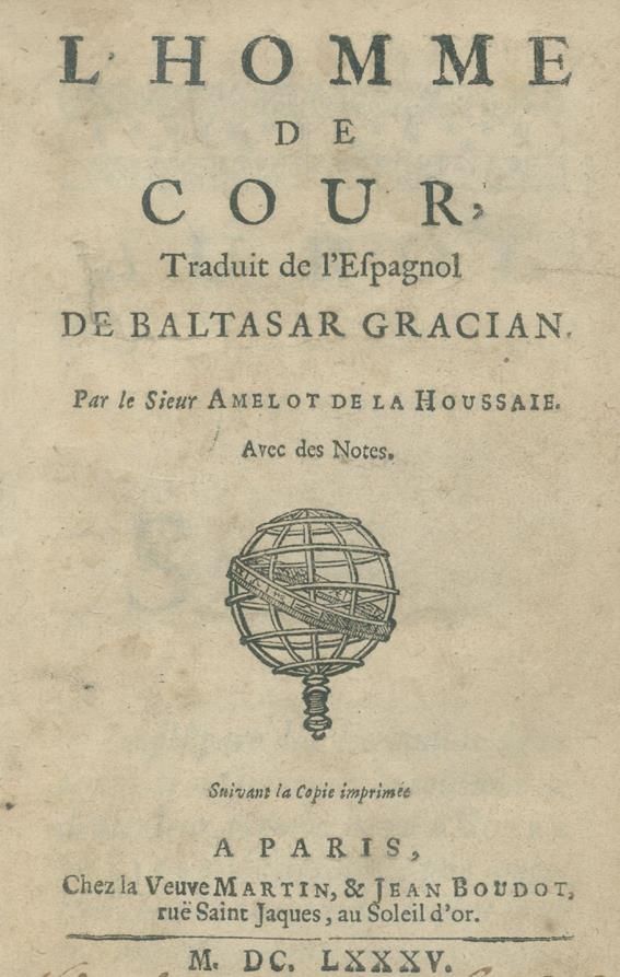 Große Abbildung Nr.1: 140-1424 Gracian,B.: (Literatur und illustrierte Bücher bis 19.Jahrhundert)
