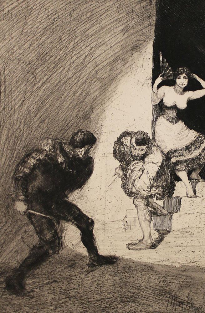 Große Abbildung Nr.10: 140-1466 Klinger,Max.: (Literatur und illustrierte Bücher bis 19.Jahrhundert)