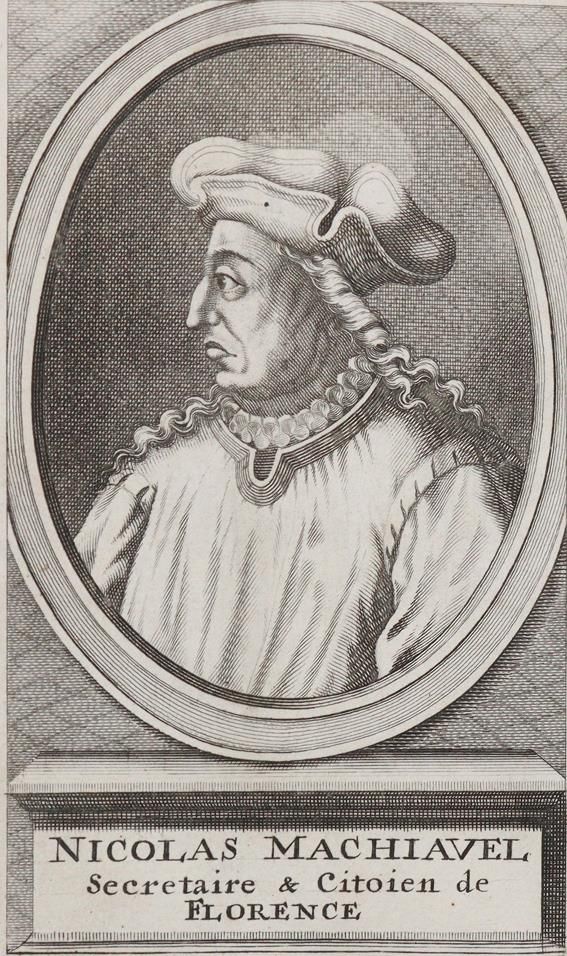 Große Abbildung Nr.1: 140-1480 Machiavelli,N.: (Literatur und illustrierte Bücher bis 19.Jahrhundert)