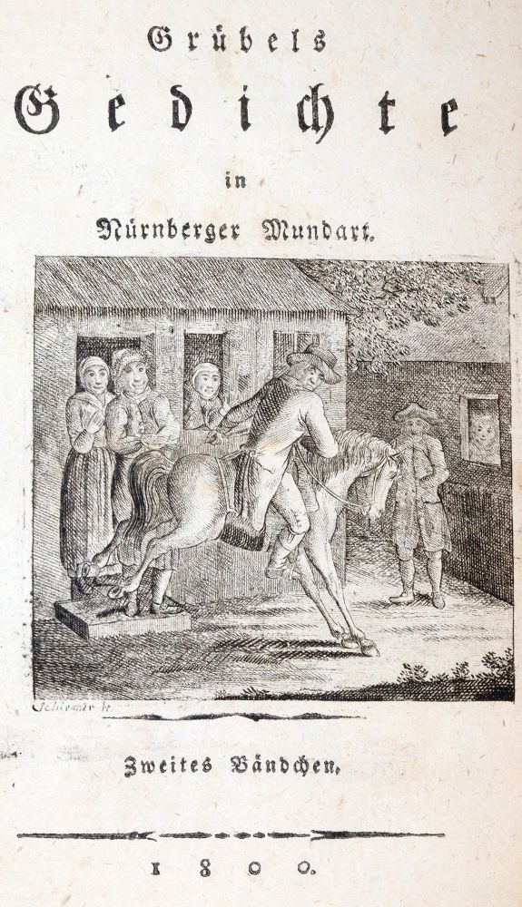 Große Abbildung Nr.1: 140-1493 Grübel,(J.K.).: (Mundart)