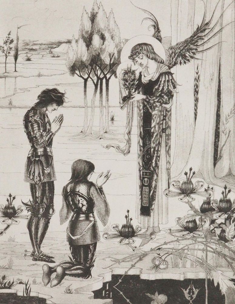 Große Abbildung Nr.2: 140-1574 Malory,T.: (Beardsley)