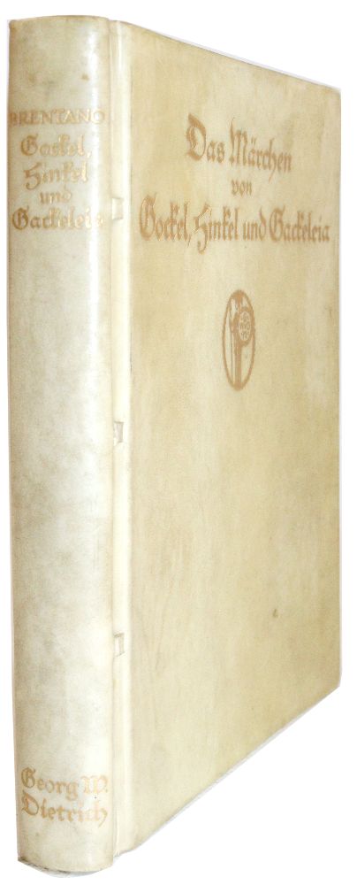 Große Abbildung Nr.2: 140-1577 Brentano,C.: (Literatur und illustrierte Bücher 20.Jahrhundert - Alte Literatur in modernen Ausgaben)