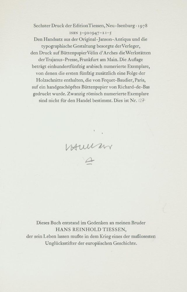 Große Abbildung Nr.5: 140-1590 Eduardo Chillida - Aischylos.: (Chillida)