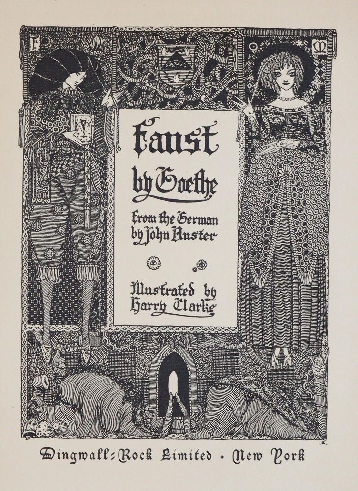 Große Abbildung Nr.1: 140-1593 Goethe,(J.W.v.).: (Clarke)