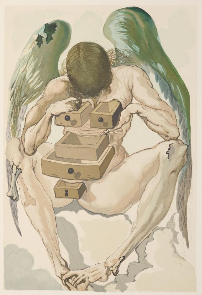 Große Abbildung Nr.1: 140-1598 Dante Alighieri.: (Dali)