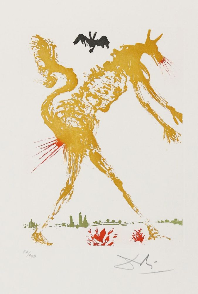 Große Abbildung Nr.1: 140-1599 Dali,S.: (Literatur und illustrierte Bücher 20.Jahrhundert - Alte Literatur in modernen Ausgaben)