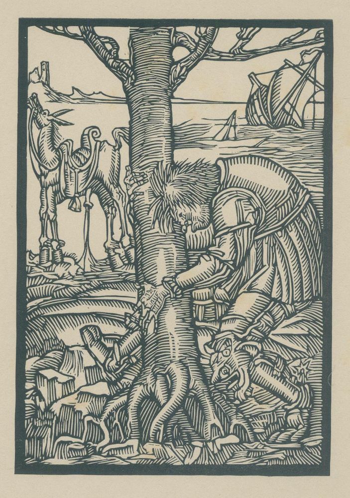 Große Abbildung Nr.3: 140-1612 Fischart,J.: (Literatur und illustrierte Bücher 20.Jahrhundert - Alte Literatur in modernen Ausgaben)
