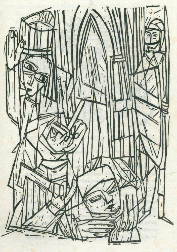 Große Abbildung Nr.2: 140-1627 Marienkirche in Reutlingen, Die.: (Grieshaber)
